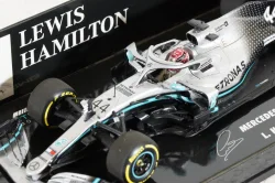 MERCEDES-AMG PETRONAS W10 EQ POWER, HAMILTON 1ST BAHRAIN GP 2019, 413190244, Minichamps 1:43