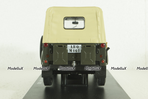 Aro M461, 1965, military green, Hachette 1:24 Без Журнала