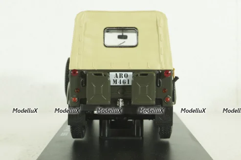 Aro M461, 1965, military green, Hachette 1:24 Без Журнала