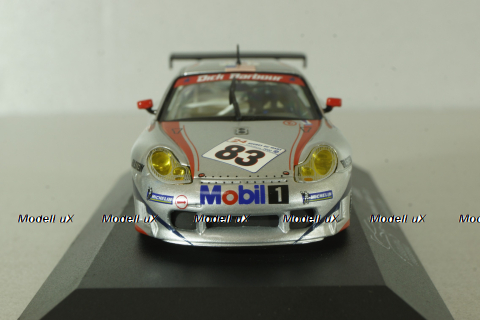 Porsche 911 GT3 R #83 Le Mans 2000 Wollek/Muller/Luhr, silver, xlm047, Onyx 1:43