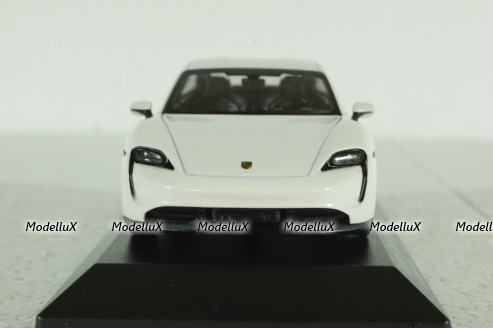 Porsche Taycan Turbo S 2020, white, 410068476, Minichamps 1:43