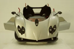 Pagani Zonda F, 2005, Grigio Mercurio, ALM854111, Almost Real 1:18