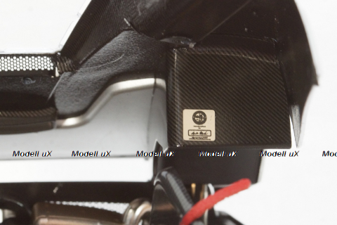 Pagani Zonda F, 2005, Grigio Mercurio, ALM854111, Almost Real 1:18