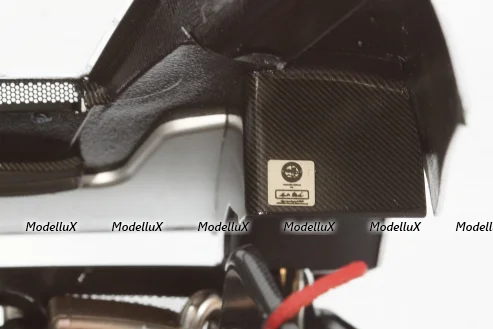 Pagani Zonda F, 2005, Grigio Mercurio, ALM854111, Almost Real 1:18