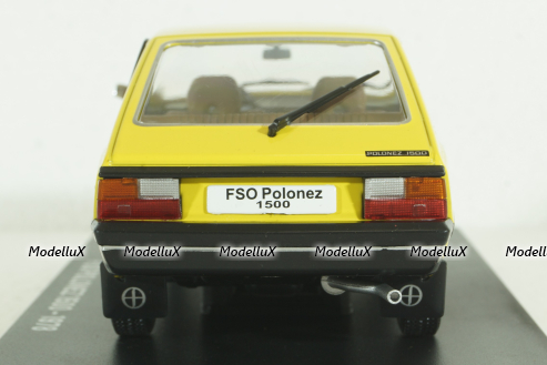 Polonez 1500, 1978, yellow, Hachette 1:24 Без Журнала