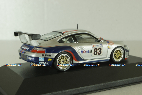 Porsche 911 GT3 R #83 Le Mans 2000 Wollek/Muller/Luhr, silver, xlm047, Onyx 1:43