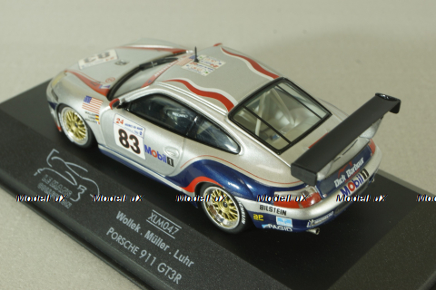 Porsche 911 GT3 R #83 Le Mans 2000 Wollek/Muller/Luhr, silver, xlm047, Onyx 1:43