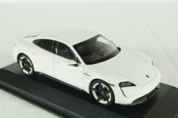 Porsche Taycan Turbo S 2020, white, 410068476, Minichamps 1:43