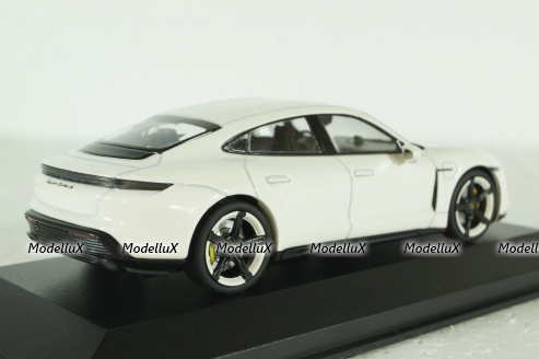 Porsche Taycan Turbo S 2020, white, 410068476, Minichamps 1:43
