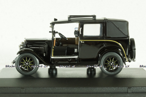 Austin Low Loader Taxi, black, AT001, Oxford 1:43