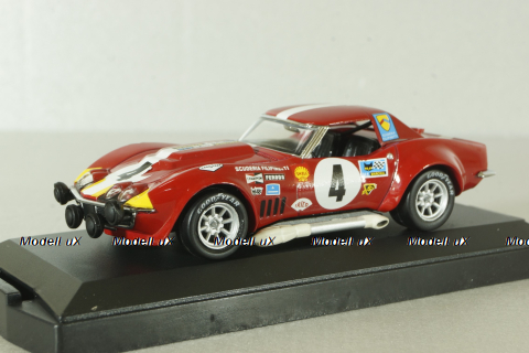 Chevrolet Corvette #4 Le Mans 1968, red, 044, Vitesse 1:43