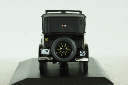 Austin Low Loader Taxi, black, AT001, Oxford 1:43