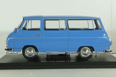 Skoda 1203, 1968, blue, Hachette 1:24  Выпуск №46 С журналом!