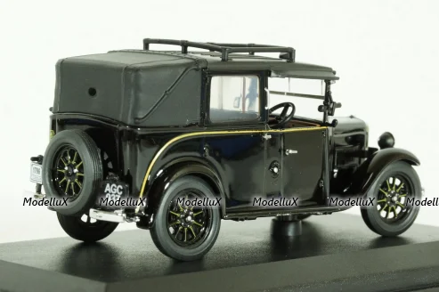 Austin Low Loader Taxi, black, AT001, Oxford 1:43