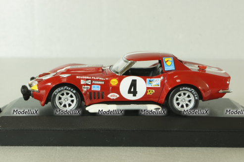 Chevrolet Corvette #4 Le Mans 1968, red, 044, Vitesse 1:43