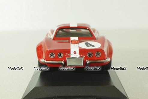 Chevrolet Corvette #4 Le Mans 1968, red, 044, Vitesse 1:43