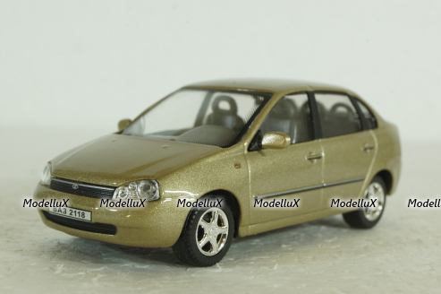Ваз-2118, Калина, серый,  Cararama 1:43