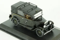Austin Low Loader Taxi, black, AT001, Oxford 1:43