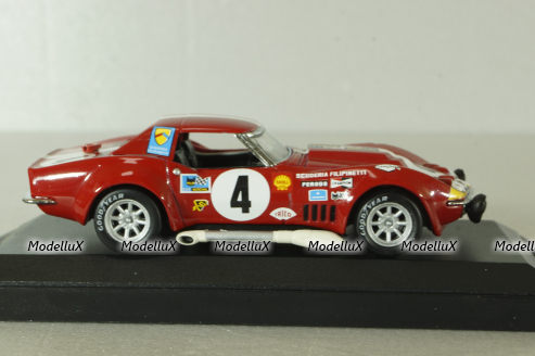 Chevrolet Corvette #4 Le Mans 1968, red, 044, Vitesse 1:43