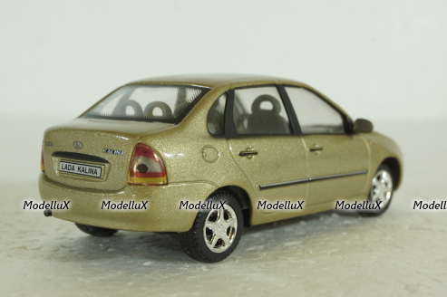 Ваз-2118, Калина, серый,  Cararama 1:43