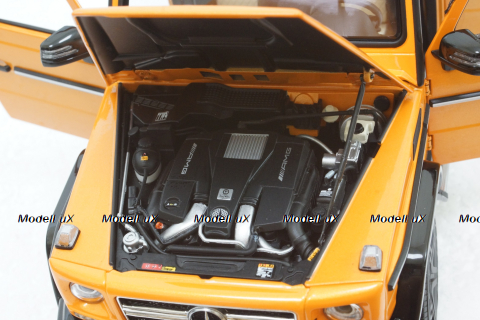Mercedes G63 W463 2017, Sunset Orange, ALM820608, Almost Real 1:18