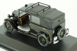 Austin Low Loader Taxi, black, AT001, Oxford 1:43