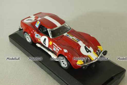 Chevrolet Corvette #4 Le Mans 1968, red, 044, Vitesse 1:43
