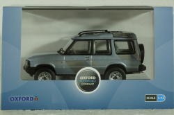 Land Rover Discovery 1 1989 silver, 43DS1002, Oxford 1:43
