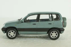 Chevrolet Niva, серо-голубой, Cararama 1:43