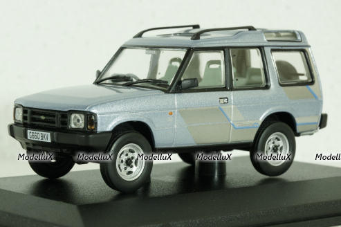 Land Rover Discovery 1 1989 silver, 43DS1002, Oxford 1:43