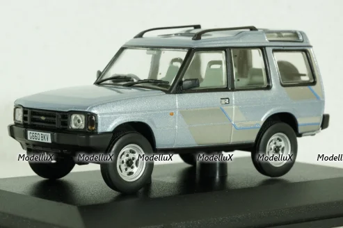 Land Rover Discovery 1 1989 silver, 43DS1002, Oxford 1:43