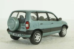 Chevrolet Niva, серо-голубой, Cararama 1:43