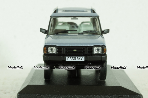 Land Rover Discovery 1 1989 silver, 43DS1002, Oxford 1:43