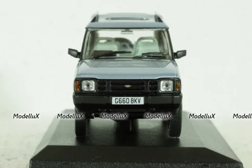 Land Rover Discovery 1 1989 silver, 43DS1002, Oxford 1:43