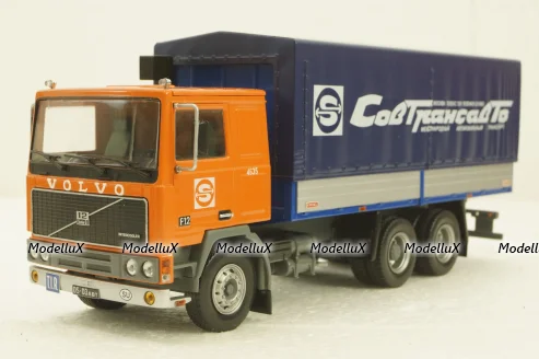 Volvo F12 тент Sovtransavto,  TruckTyr 1:43