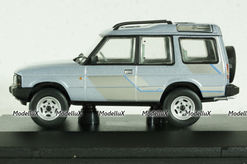 Land Rover Discovery 1 1989 silver, 43DS1002, Oxford 1:43