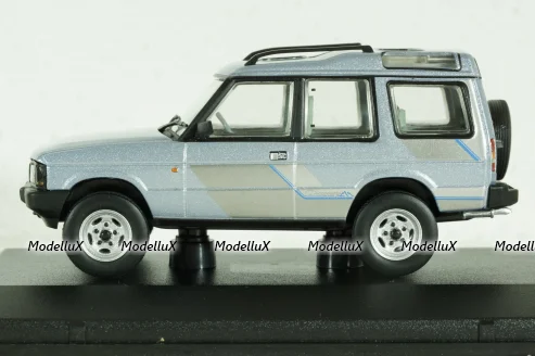 Land Rover Discovery 1 1989 silver, 43DS1002, Oxford 1:43