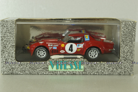 Chevrolet Corvette #4 Le Mans 1968, red, 044, Vitesse 1:43