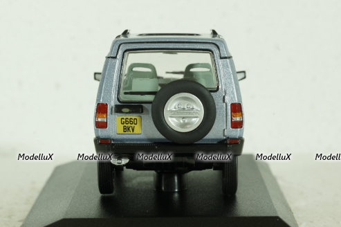 Land Rover Discovery 1 1989 silver, 43DS1002, Oxford 1:43