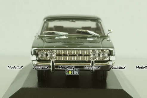 Ford Fairlane LTD V8 1969 green metallic/black, Altaya 1:43