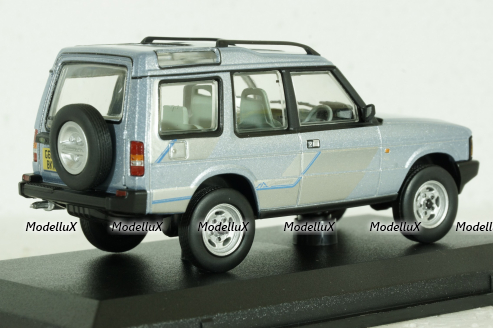 Land Rover Discovery 1 1989 silver, 43DS1002, Oxford 1:43