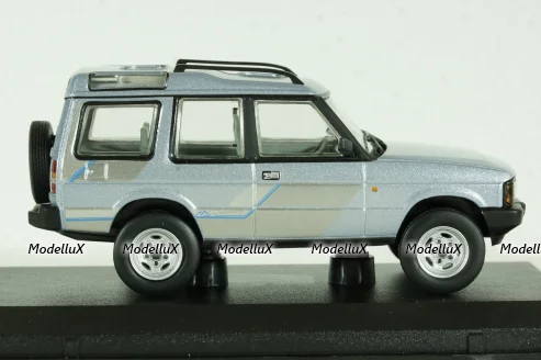 Land Rover Discovery 1 1989 silver, 43DS1002, Oxford 1:43