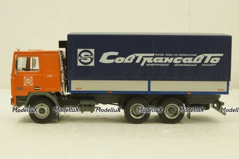 Volvo F12 тент Sovtransavto,  TruckTyr 1:43