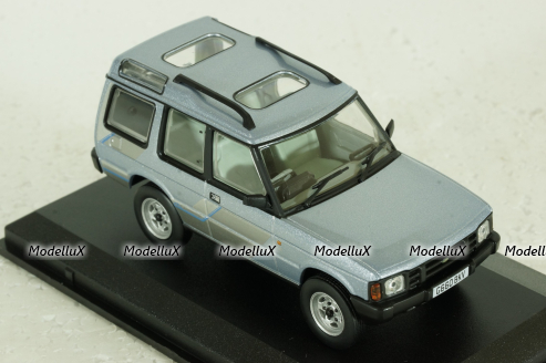 Land Rover Discovery 1 1989 silver, 43DS1002, Oxford 1:43