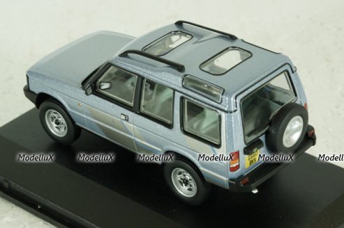 Land Rover Discovery 1 1989 silver, 43DS1002, Oxford 1:43