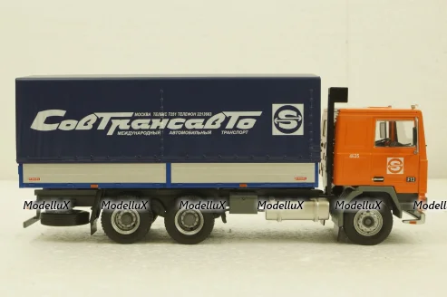 Volvo F12 тент Sovtransavto,  TruckTyr 1:43