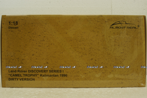 Land Rover Discovery Series I 5-door Camel Trophy Kalimantan 1996, dirty version,  ALM810411, Almost Real 1:18