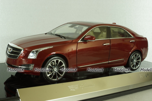 Cadillac ATS-L 2012, red,  Dealer Edition, 1:18