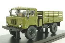 ГАЗ-66 4х4 бортовой 1964, хаки, SSM1007, SSM 1:43