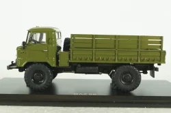 ГАЗ-66 4х4 бортовой 1964, хаки, SSM1007, SSM 1:43